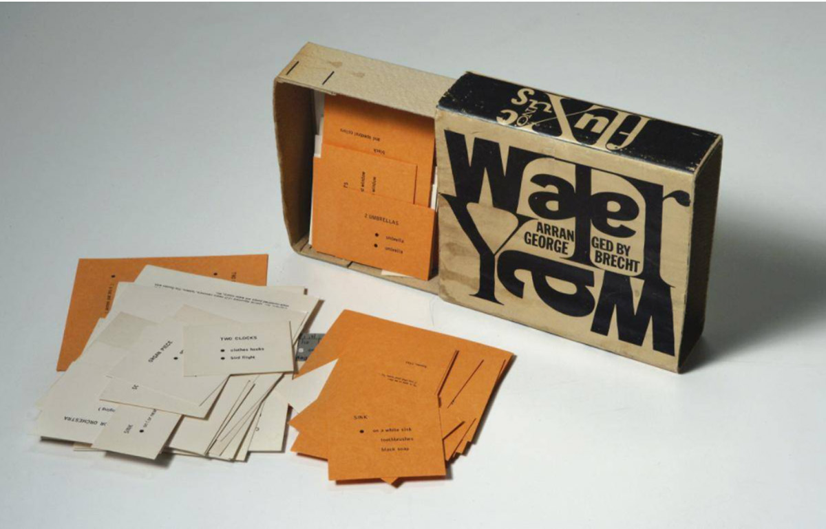 Fig. 3 George Brecht, Water Yam (events), 1959-1966 ©DACS 2021