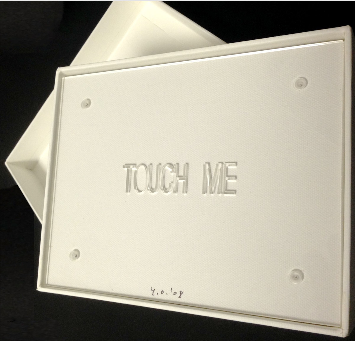 Fig. 20. Yoko Ono, Add Colour Painting: Touch Me, 2008. Ed. 300. Courtesy of Galerie Lelong & Co., New York. © Yoko Ono 