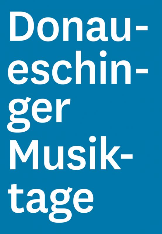 Logo Donaueschinger Musiktage