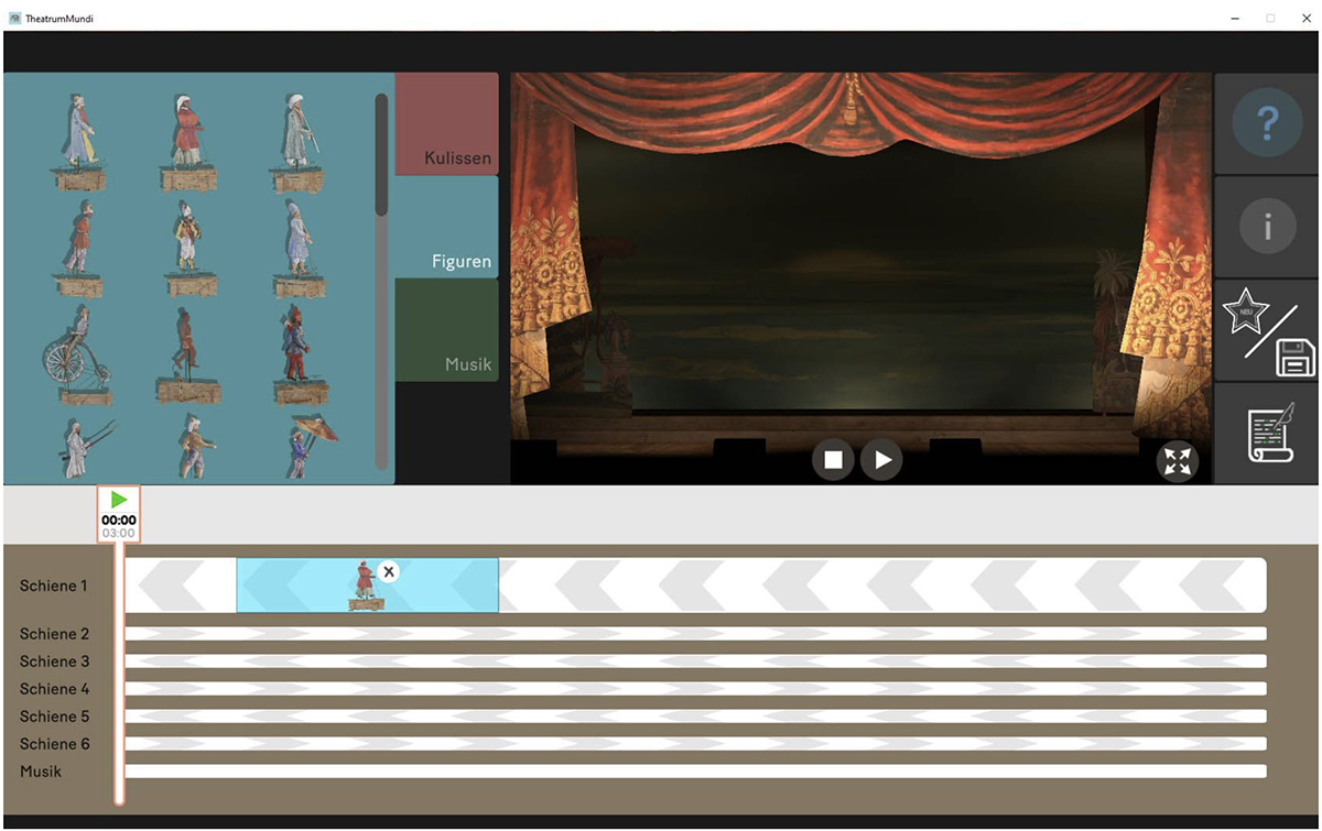 Screenshot of the digitized “Theatrum Mundi” © Puppentheatersammlung, Staatliche Kunstsammlungen Dresden