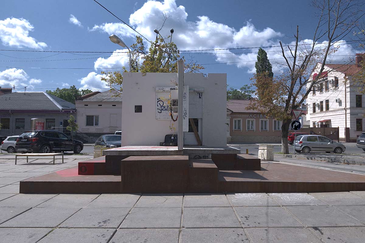 Block 89, site-specific installation. Produced in the frame of Tbilisi Architecture Biennale