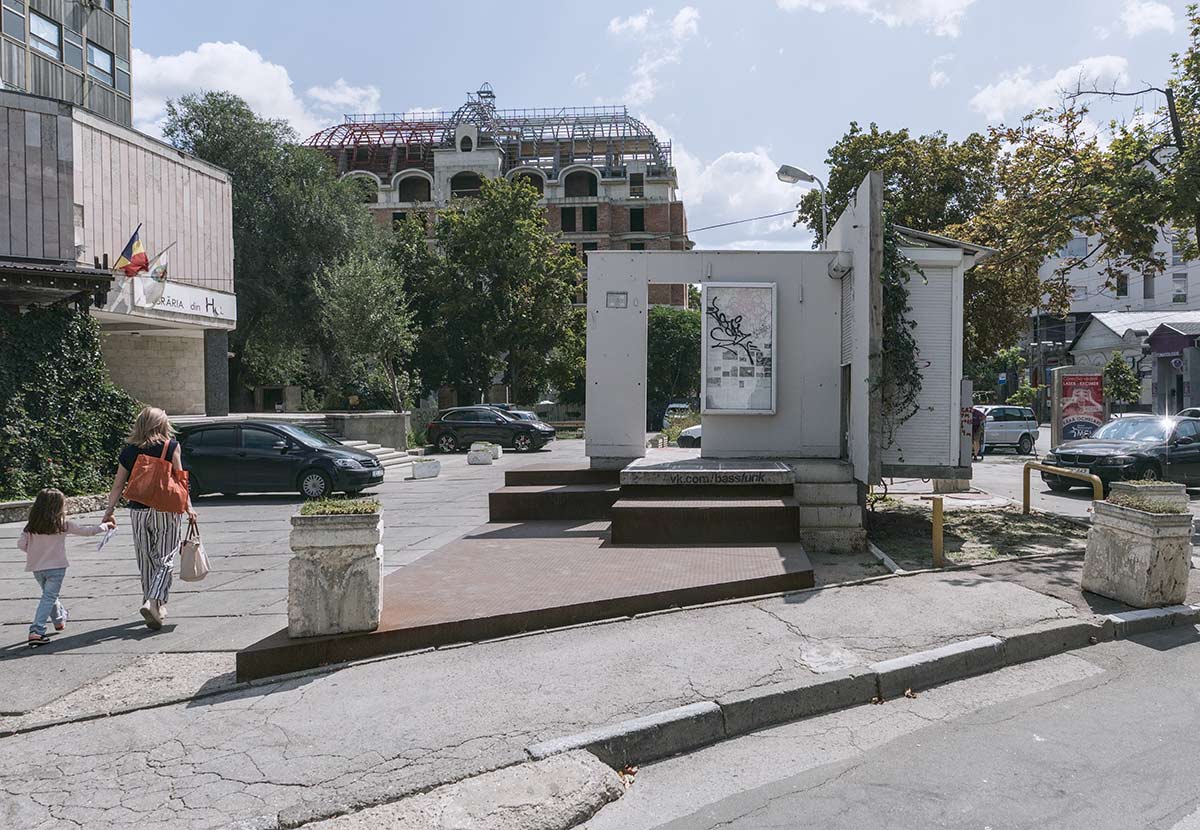 Block 89, site-specific installation. Produced in the frame of Tbilisi Architecture Biennale
