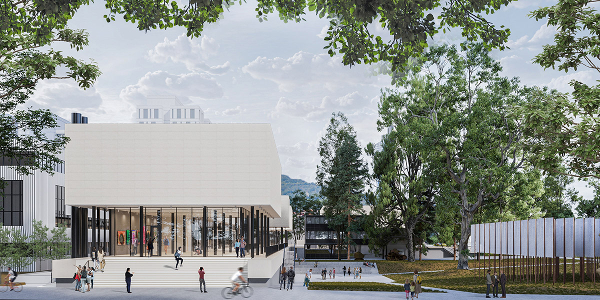 Ars Aevi Museum, 3D Render by Studio NonStop 