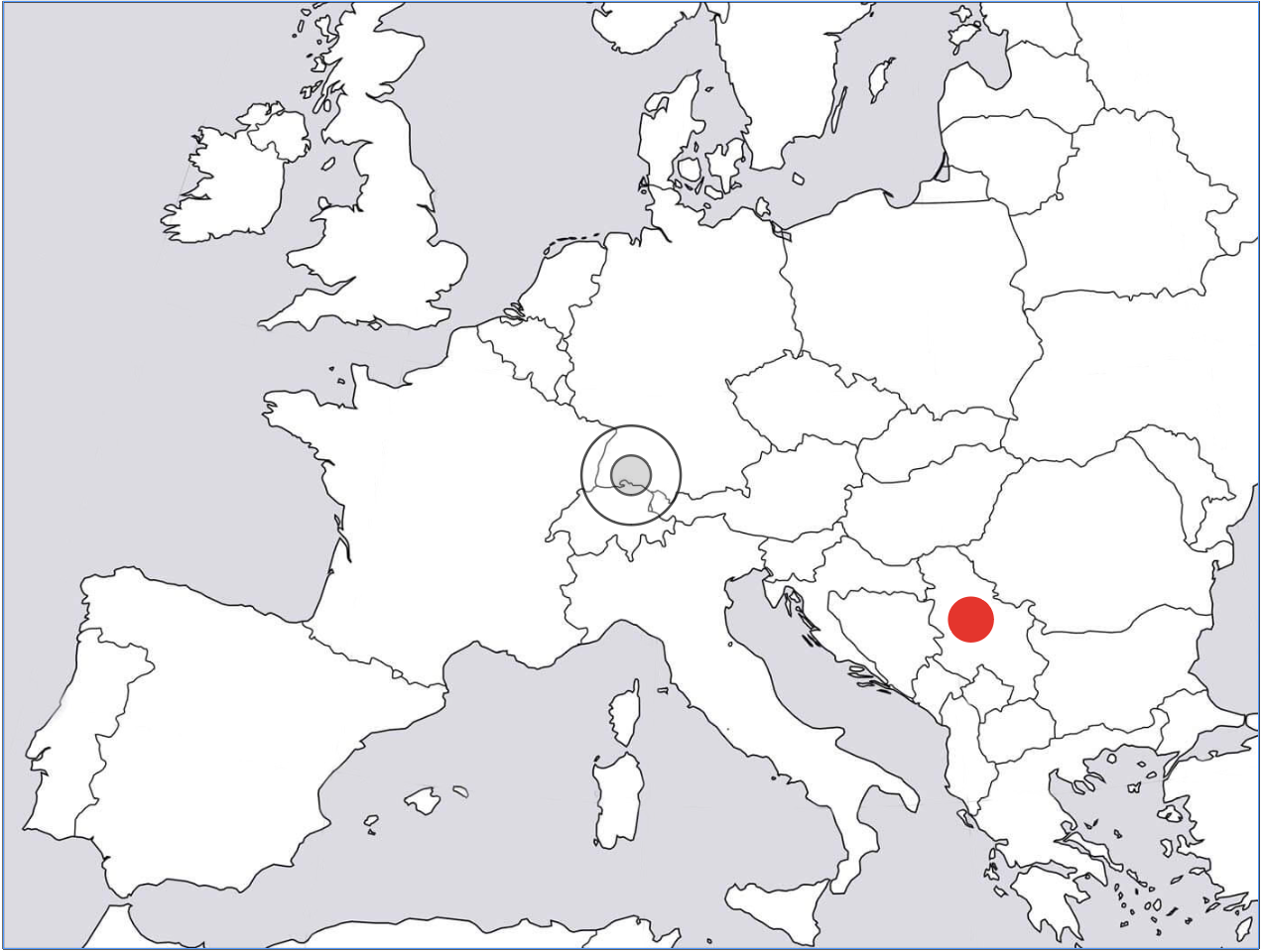 Map, Čačak