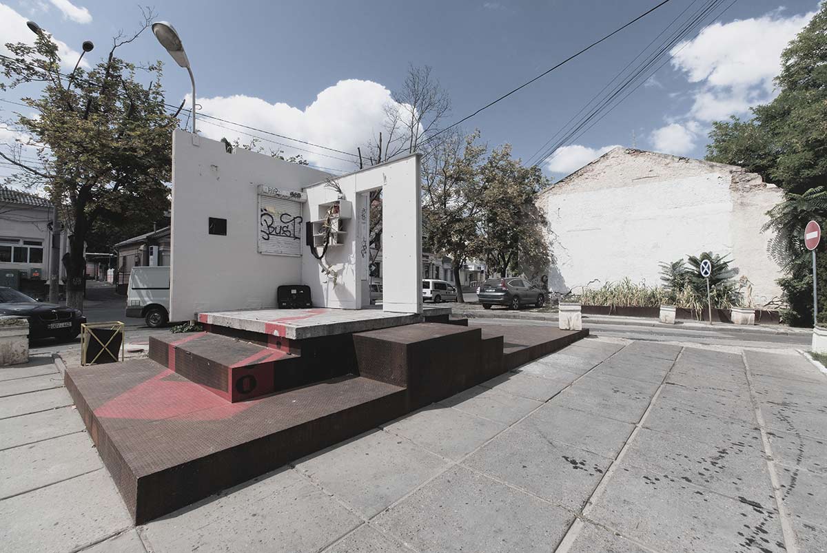 Block 89, site-specific installation. Produced in the frame of Tbilisi Architecture Biennale